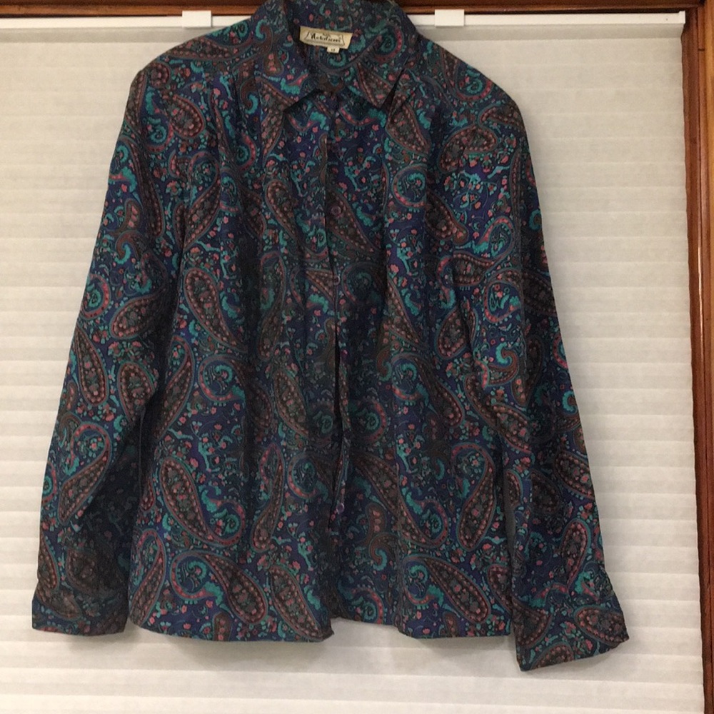 Woman’s button up blouse